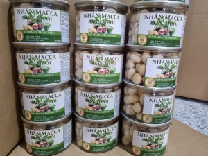 Nhân Hạt Macadamia bóc vỏ rang muối 150gr