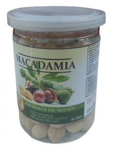 Nhân Hạt Macadamia bóc vỏ rang muối 250gr